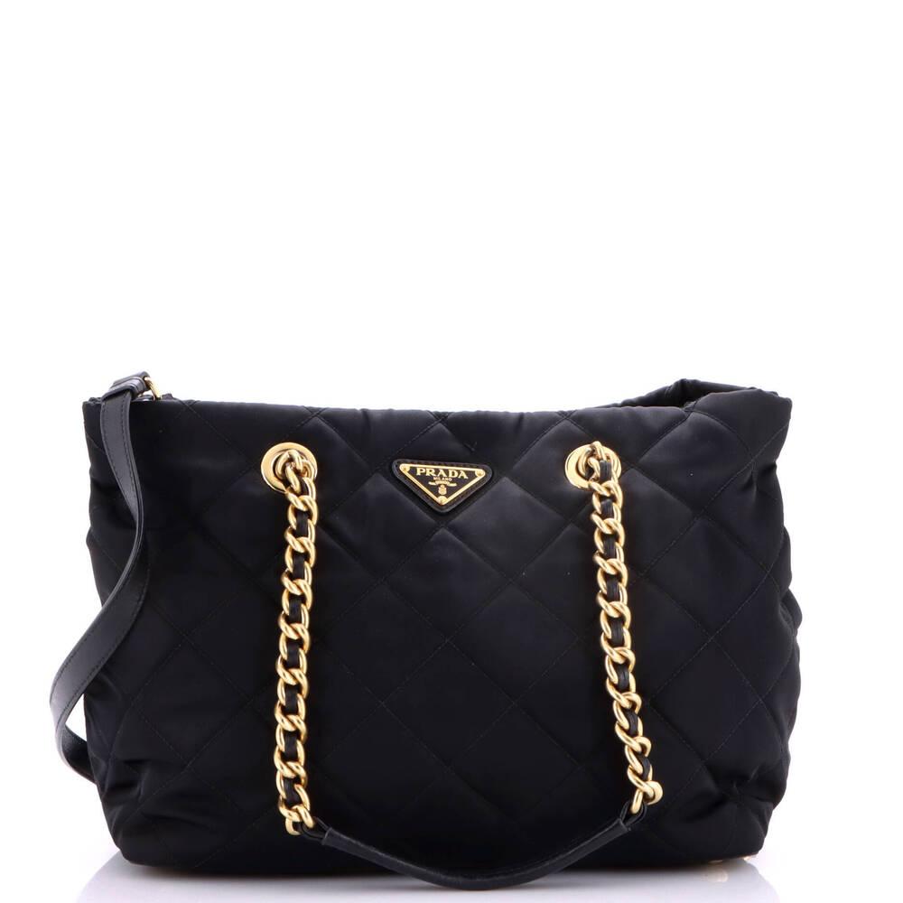 Prada Medium Convertible Chain Tote